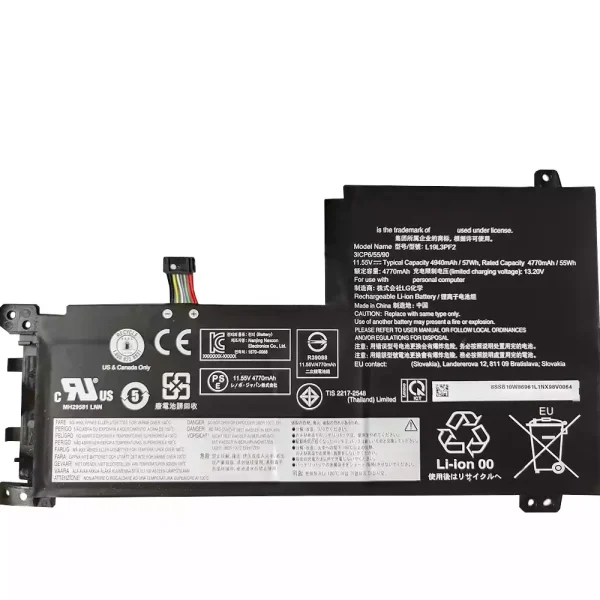 Aккумулятор для ноутбука LENOVO L19L3PF2 L19M3PF6 — изображение 2