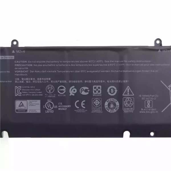 Aккумулятор для ноутбука Dell 70N2F,M59JH — изображение 4