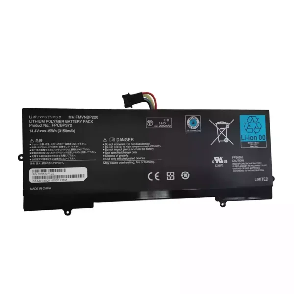 Aккумулятор для ноутбука FUJITSU FMVNBP220 FPCBP372 FPB0281