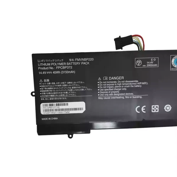 Aккумулятор для ноутбука FUJITSU FMVNBP220 FPCBP372 FPB0281 — изображение 3