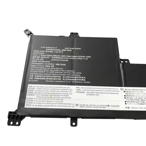 Aккумулятор для ноутбука LENOVO L19L4PF2 — изображение 3