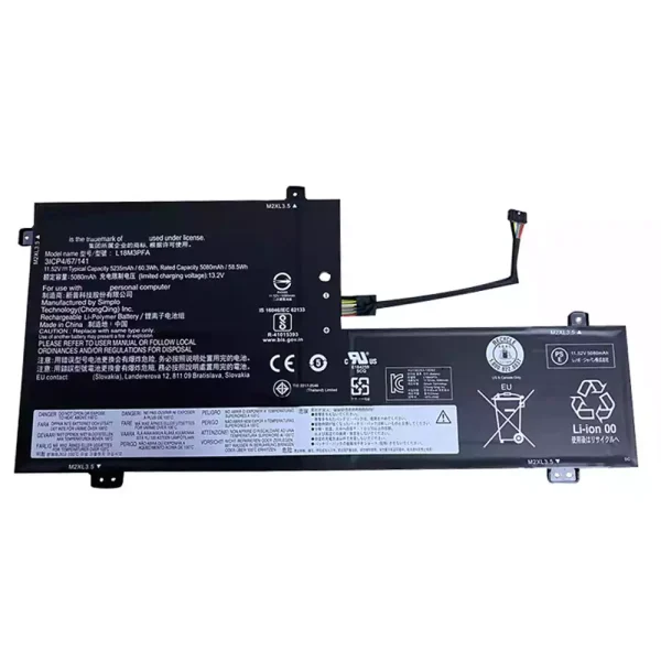 Aккумулятор для ноутбука LENOVO Yoga C740-15IML