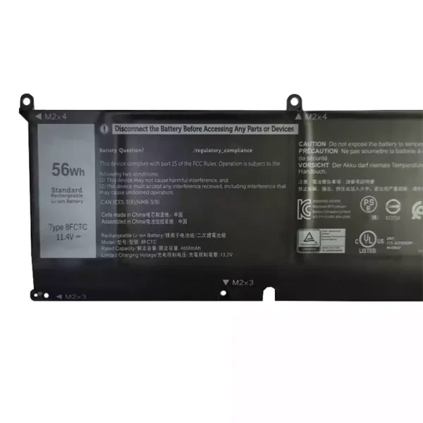 Aккумулятор для ноутбука DELL 8FCTC — изображение 3