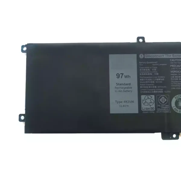 Aккумулятор для ноутбука DELL 4K1VM — изображение 3