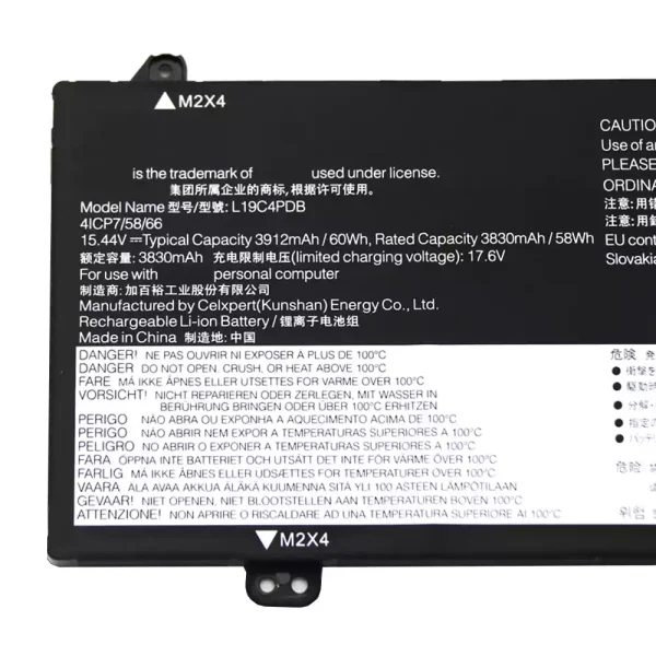 Aккумулятор для ноутбука LENOVO L19M4PDB — изображение 3