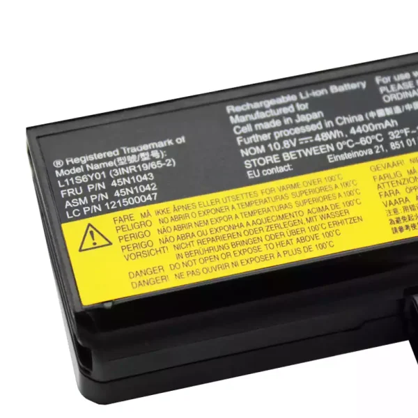 Aккумулятор для ноутбука LENOVO L11L6R01 L11N6R01 L11N6Y01 L11P6R01 — изображение 3