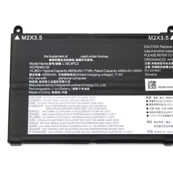 Aккумулятор для ноутбука LENOVO Legion R9000X 2021,Y9000X 2021,Legion 7-15IMH5 15ARH5 — изображение 3