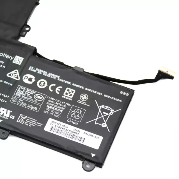 Aккумулятор для ноутбука HP NU03XL — изображение 4