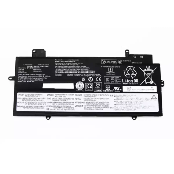 Aккумулятор для ноутбука LENOVO Thinkpad X1 Carbon 9th 10th Gen 2021 2022,Thinkpad X1 Yoga 6th 7th Gen 2021 2022