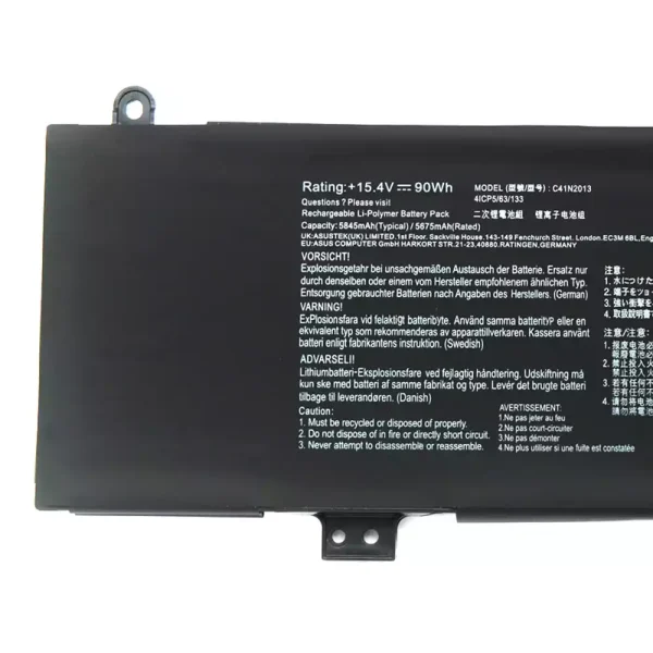Aккумулятор для ноутбука ASUS C41N2013 — изображение 3