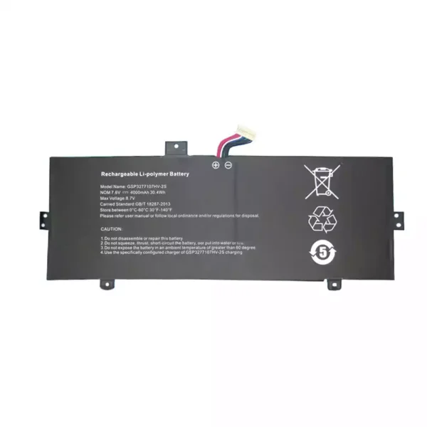 Aккумулятор для ноутбука GSP3277107HV-2S