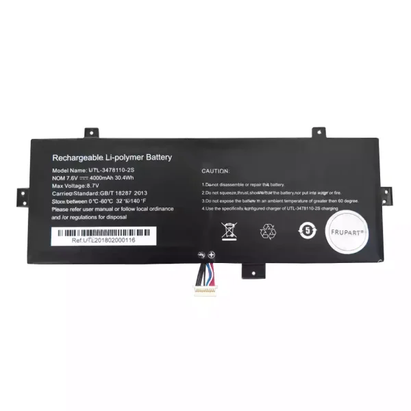 Aккумулятор для ноутбука UTL-3478110-2S