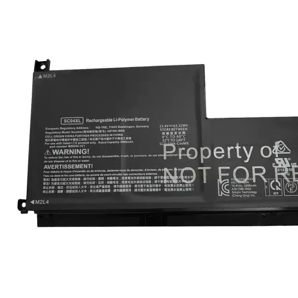 Aккумулятор для ноутбука HP Envy 14-eb,HSTNN-IB9R M08254-1C1 M07392-005 — изображение 3