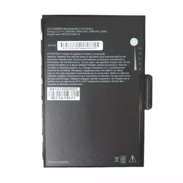 Aккумулятор для ноутбука Getac BP3S1P2100S-01 K120 441142000003 441142000019
