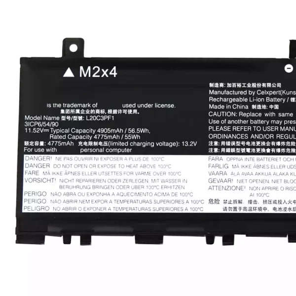 Aккумулятор для ноутбука LENOVO L20D3PF0 L20C3PF1 L20M3PF1 — изображение 3