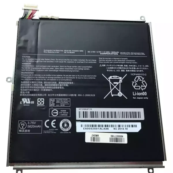 Аккумулятор для планшета TOSHIBA WT10-A