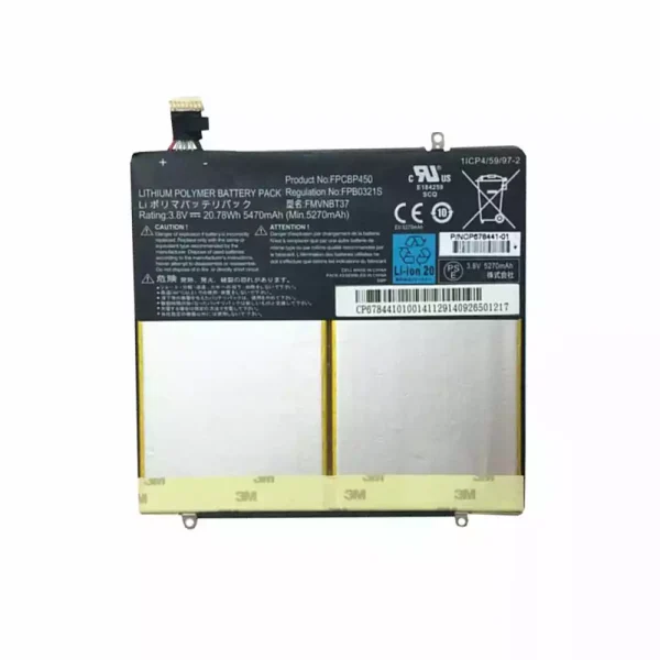 Аккумулятор для планшета FUJITSU FPCBP450,FPB0321S,FMVNBT37