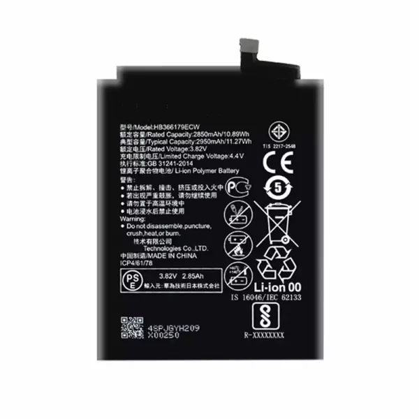 Aккумулятор сотового телефона HB366179ECE Применимый к  Huawei Nova 2