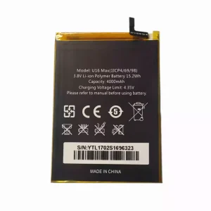 Aккумулятор сотового телефона Применимый к  OUKITEL U16 MAX