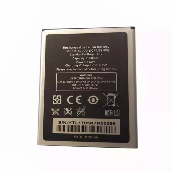 Aккумулятор сотового телефона Применимый к  OUKITEL K7000