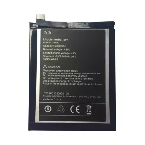 Aккумулятор сотового телефона Применимый к  UMIDIGI Z PRO