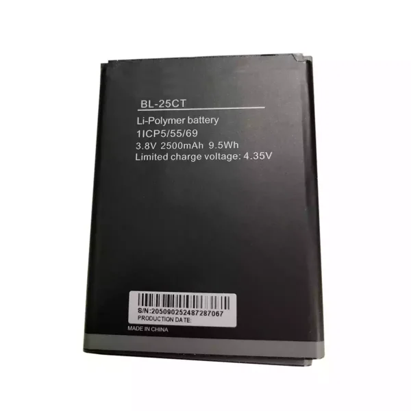 Aккумулятор сотового телефона Применимый к  TECNO BL-25CT