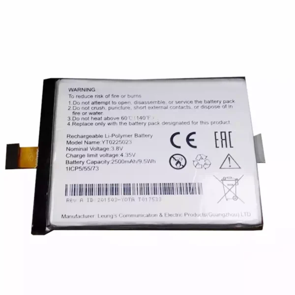 Aккумулятор сотового телефона YT0225023 Применимый к  YotaPhone 2