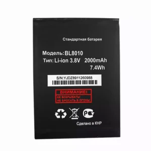 Aккумулятор сотового телефона BL8010 Применимый к  FLY FS501