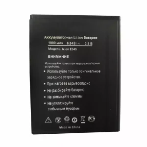 Aккумулятор сотового телефона Применимый к  DEXP Ixion E345