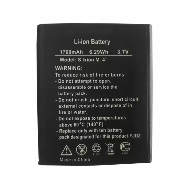 Aккумулятор сотового телефона Применимый к  DEXP S Ixion M 4''
