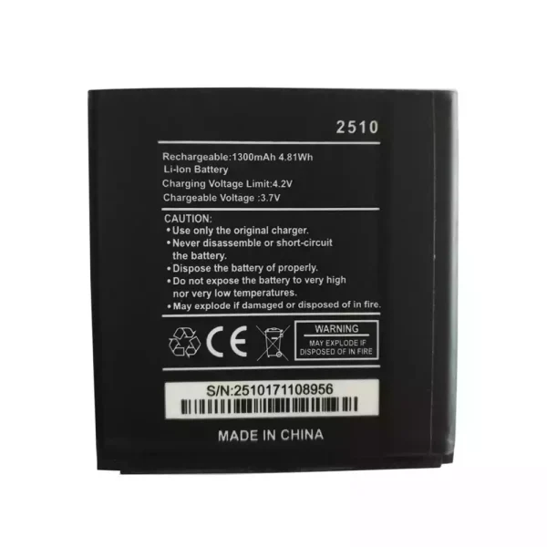 Aккумулятор сотового телефона Применимый к  Wiko 2510