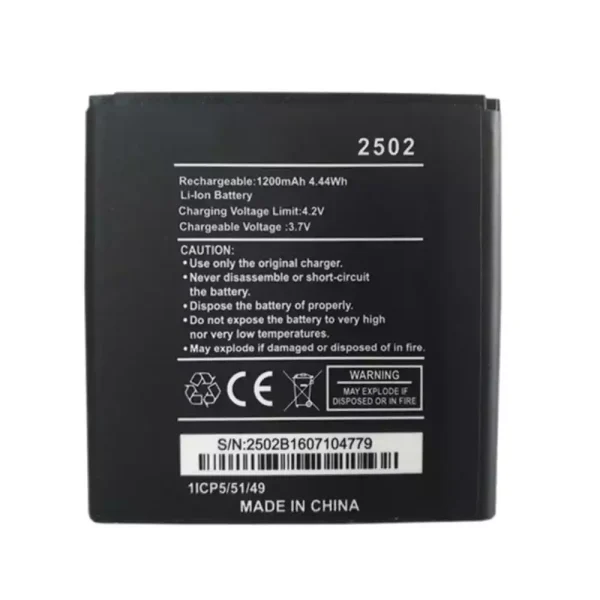 Aккумулятор сотового телефона Применимый к  Wiko 2502