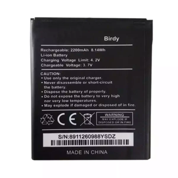 Aккумулятор сотового телефона Применимый к  Wiko Birdy