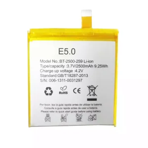 Aккумулятор сотового телефона Применимый к  BQ E5.0