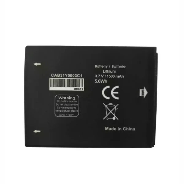 Aккумулятор сотового телефона CAB31Y0003C1 Применимый к  Alcatel OT918,OT4010,OT4033