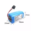 Аккумулятор для робота-пылесоса Dibea XL580 X700 T701 R701 (3400mAh) — изображение 3
