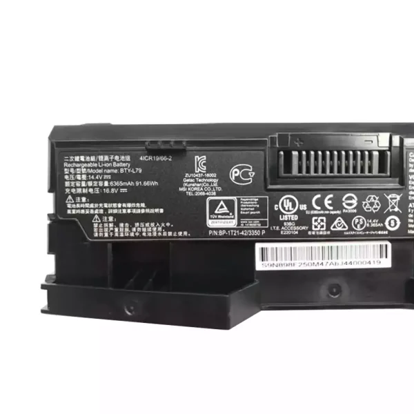 Aккумулятор для BTY-L79,MSI HTCVIVE vr one 6RD-007US,7RE-231CN — изображение 3