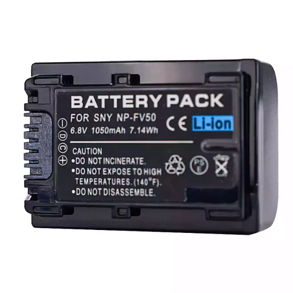 Аккумулятор для камеры SONY NP-FV30,NP-FV40,NP-FV50 — изображение 2
