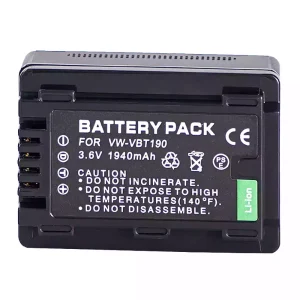 Аккумулятор для камеры PANASONIC VW-VBT190