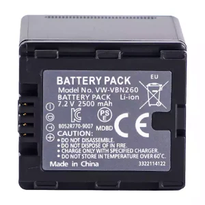 Аккумулятор для камеры PANASONIC VW-VBN260