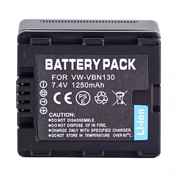 Аккумулятор для камеры PANASONIC VW-VBN130