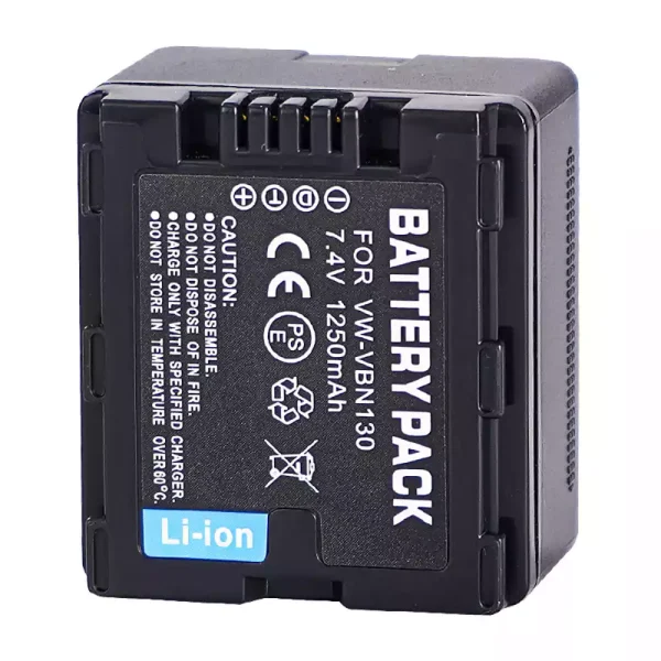 Аккумулятор для камеры PANASONIC VW-VBN130 — изображение 4
