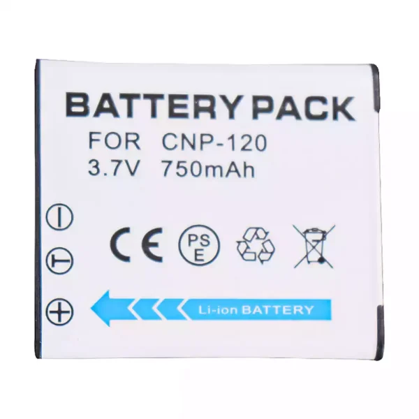 Аккумулятор для камеры CASIO NP-120 CNP-120