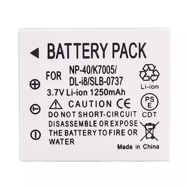 Аккумулятор для камеры FUJIFILM NP-40,NP-40N,FNP-40