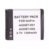 Аккумулятор для камеры GoPro AHDBT-001 AHDBT-002,GoPro HD HERO(2010 MODEL),HD HERO2