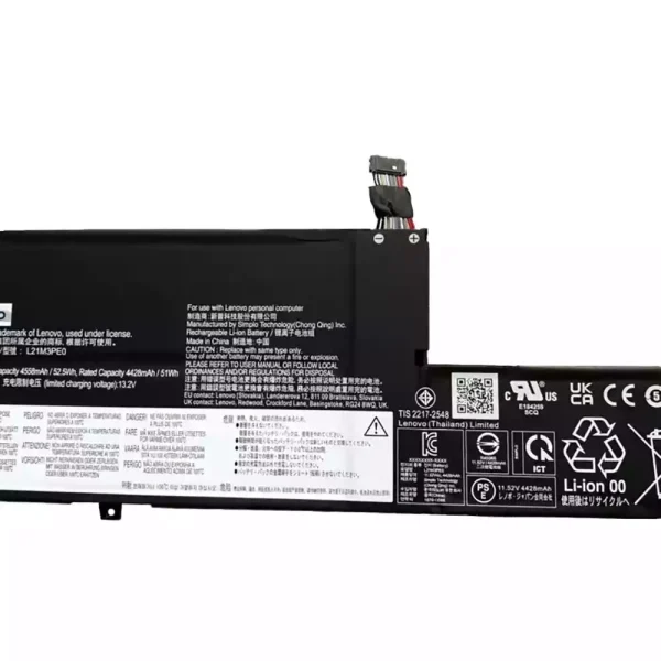 Aккумулятор для ноутбука LENOVO L21M3PE0 L21C3PE0 L21L3PE0 L21B3PE0 — изображение 3