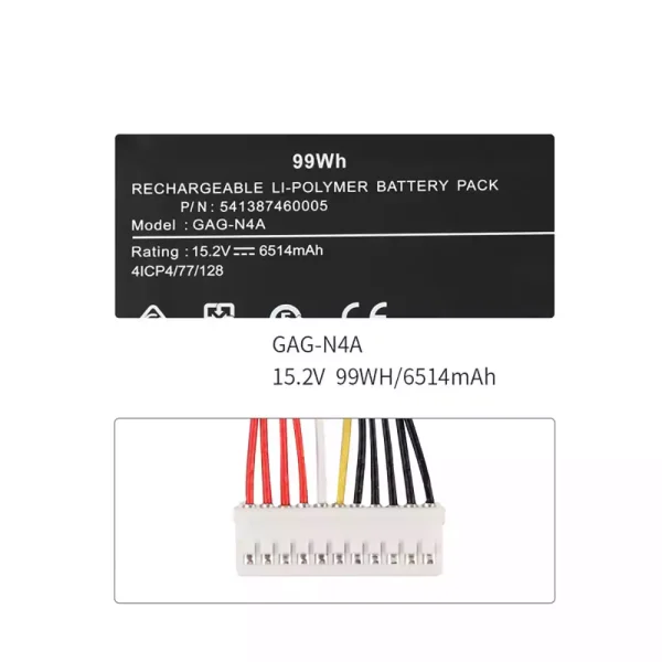 Aккумулятор для ноутбука GAG-N4A — изображение 3