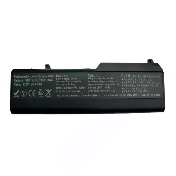 Aккумулятор для ноутбука DELL T116C K738H T112C