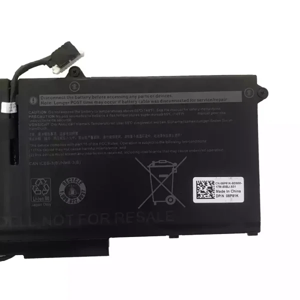 Aккумулятор для ноутбука DELL FK0VR FKOVR — изображение 4