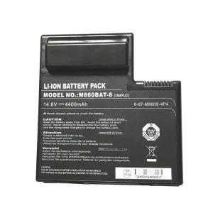 Aккумулятор для ноутбука CLEVO M860BAT-8